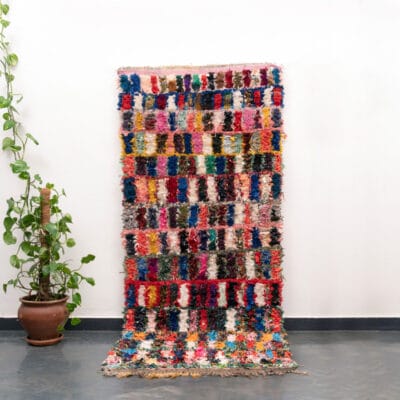 Multicolor Handmade Moroccan Rag Rug