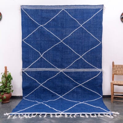 Blue Large Kilim Rug