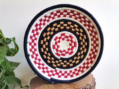Moroccan Straw Plate