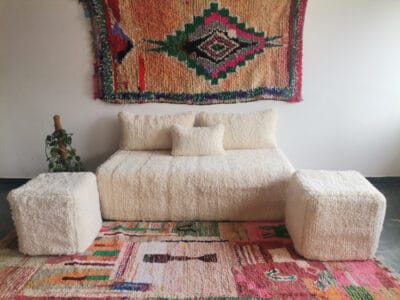 Moroccan handmade couch