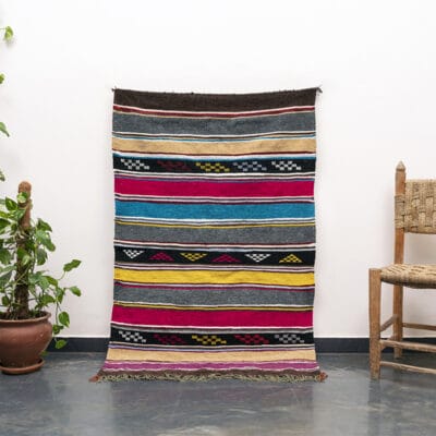 Moroccan Multicolor Small Carpet
