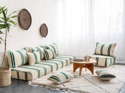 Vintage Green Floor sofa