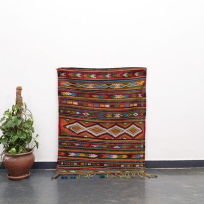 Small Berber Vintage Rug