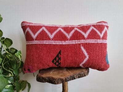 Moroccan Red Cushion