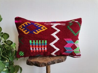Red Moroccan Pillow