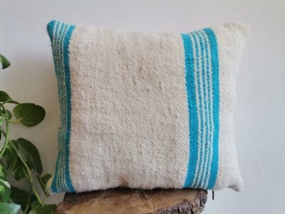Berber White Kilim Pillow