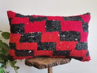 Moroccan Red Pillow