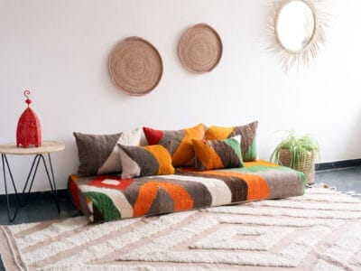 Colorful Kilim Floor sofa