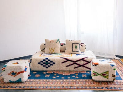 Moroccan Azilal Floor Cushion