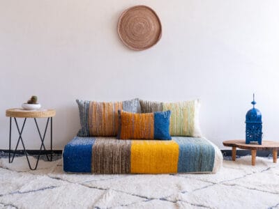 Moroccan Colourful Floor Couch