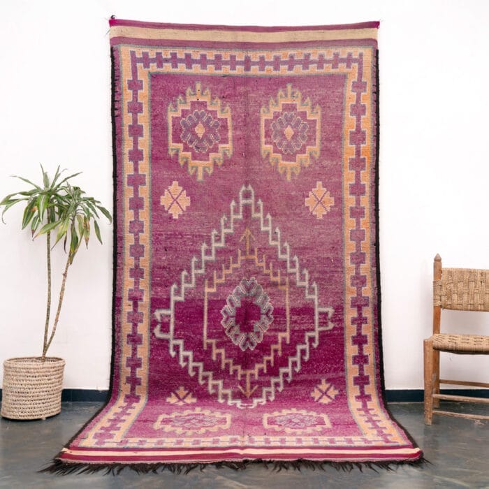 Moroccan Large Wool Rug