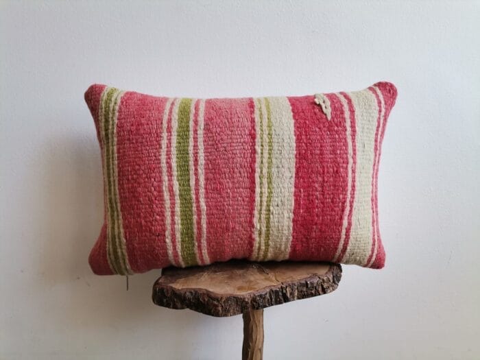 Morocco Cushion Red Green